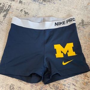 Nike pro Michigan Spandex
